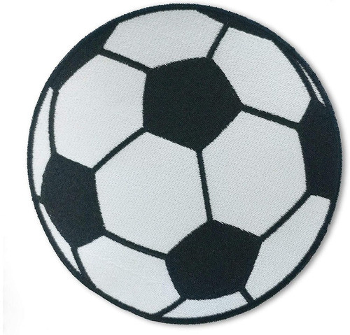 Parche Aplique Bordado Pelota Futobol Mod 48 0
