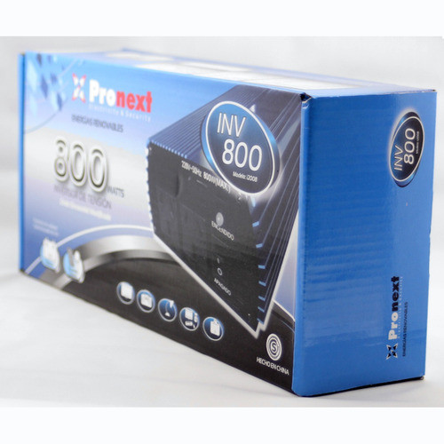 Conversor Inversor Tensión 12 Volts A 220 Volts 800 Watts 1