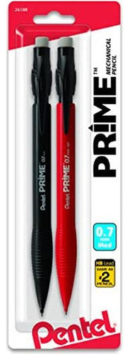Lápiz Mecánico Pentel Prime 0,7 Mm, Colores Surtidos, 2 0