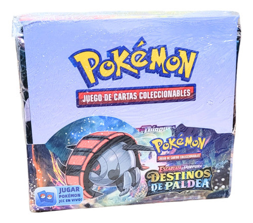 Cartas Pokem On Caja 36 Sobres Llamas Obsidianas 0