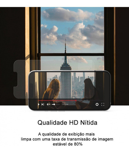 Película iPhone 14 Pro Kingshield Gel Hd - Fosca 1