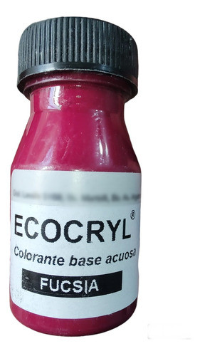 Colorante Liquido Fucsia 25grs Para Resina Ecocryl 0