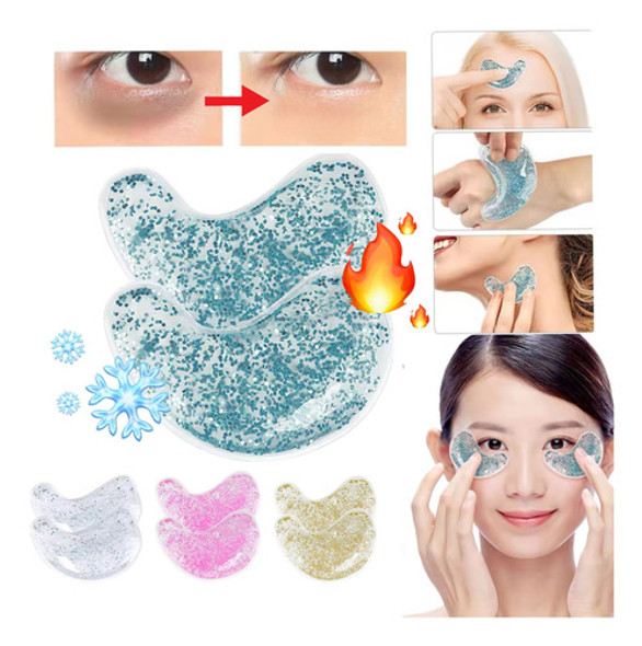 1 Par De Gel Ojos Hielo Alivia Ojeras Reutilizable Relaja 0 1 Par De Gel Ojos Hielo Alivia Ojeras Reutilizable Relaja 0