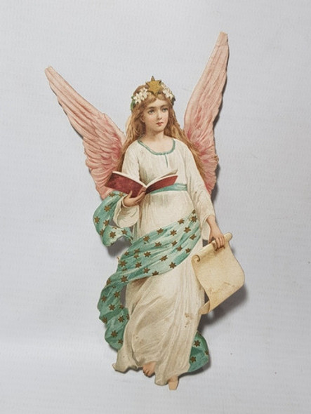 Antigua Tarjeta 1900 Comunión Relieve Mag 57512 0