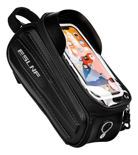 Bolso Para Bicicleta Sobre Cuadro Impermeable Celular Eslnf 0