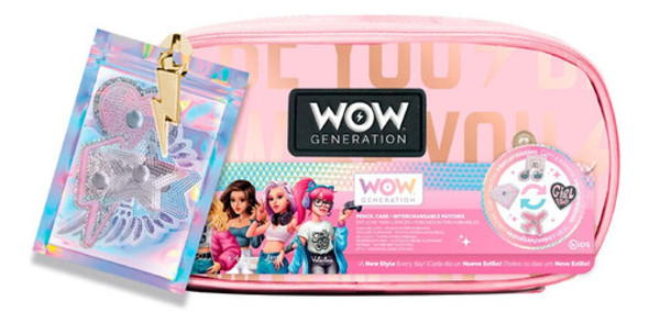 Cartuchera Rosa Wow Generation - Mosca 0