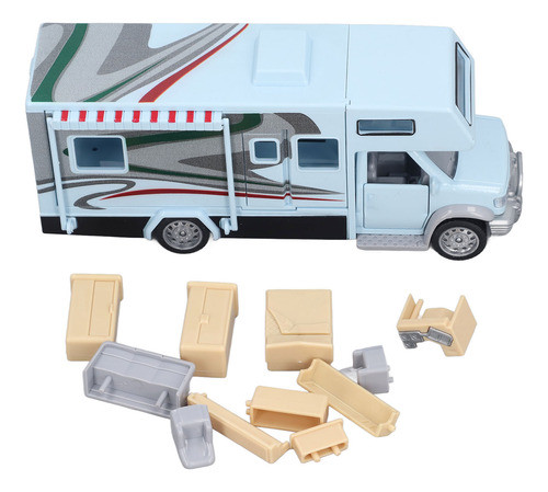Simulação De Portas De Abertura De Som De Motorhome Toy 1/32 1