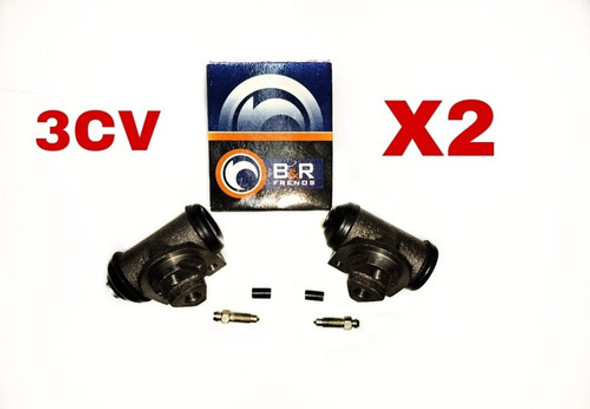 2 Cilindro Bombin Freno Trasero Byr Citroen 3cv 1 2 Cilindro Bombin Freno Trasero Byr Citroen 3cv 1