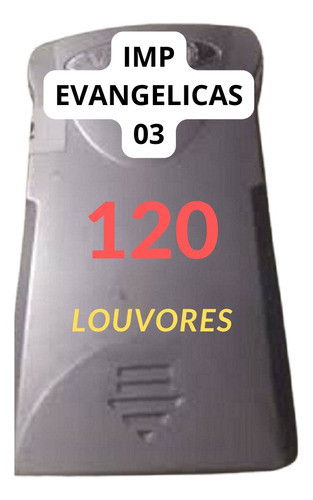 Cartucho Karaoke 2500/9000 - Hmp - Evan03 - 120 Hinos Gospel 0