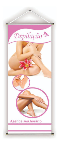 Faixa/banner Pronto Estética Fa-94 30x70cm (arte Pronta) 0