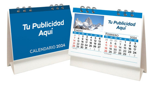 Almanaque Bimensual Para Escritorio Personalizado X 25 1