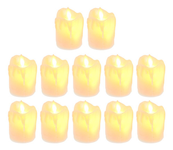 Luz Led Flutuante De Luz Rosa 12 Unidades 0
