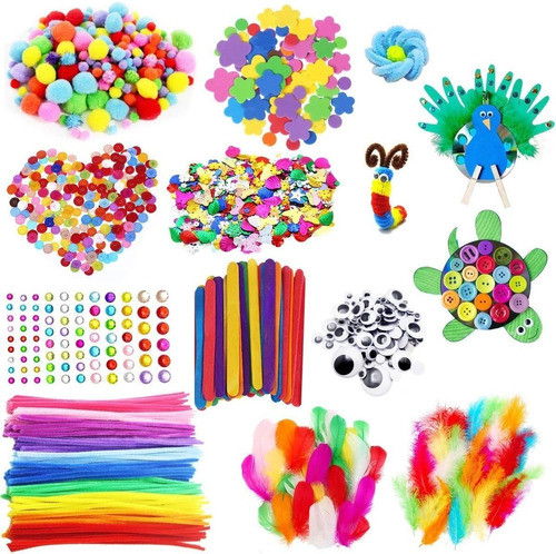 Juego De 1900 Piezas De Limpieza De Tuberias De Colores 0