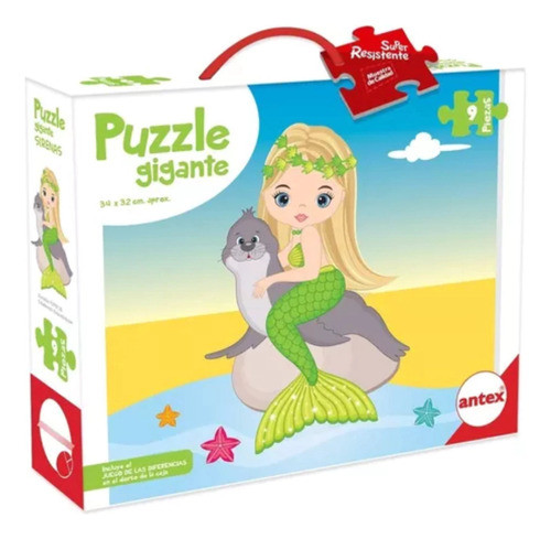 Rompezabezas Puzzle 9 Piezas Original De Antex 3041 0