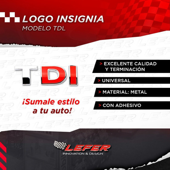 Insignia Logo Emblema Tdi Volkswagen  Ing 14 1
