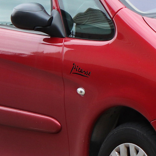Par Adesivos Citroën Xsara Picasso Emblema Preto Resinado 1