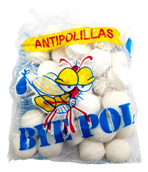 Naftalina Bolitas  X 7200 Grs Antipolillas No Contaminante 0