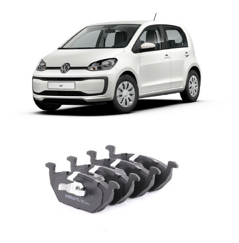 Juego De Pastillas Delanteras Volkswagen  Up 0