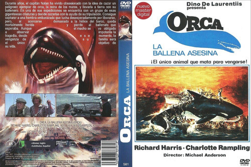 Orca - La Ballena Asesina Dvd 0