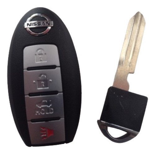Llave Codificada Con Chip 4a Nissan De Presencia 1