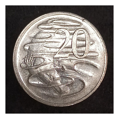 Australia 20 Cents 2001 Bueno Km 403 Ornitorrinco 0