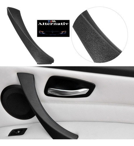 Tapa Manija Interior Puerta Bmw E90/91/93 S3 Negro Derecha 0