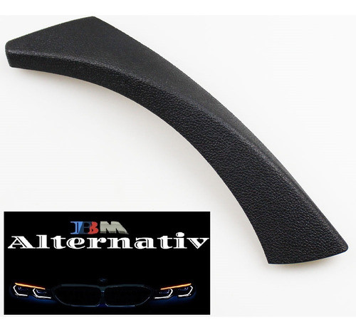 Tapa Manija Interior Puerta Bmw E90/91/93 S3 Negro Derecha 1