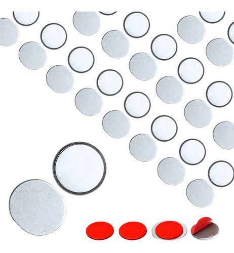 16 Imanes Adhesivos Magneticos Para Cerrar Puertas Y Cajones 0