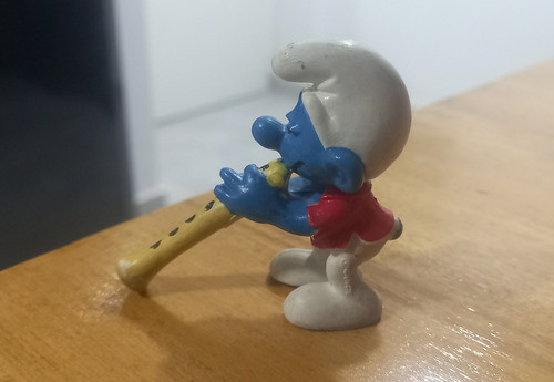Pitufo Schleich Peyo - En Goma Dura 0