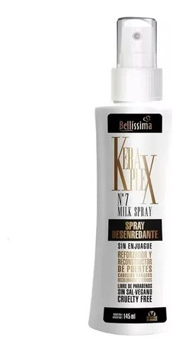 Desenredante Bellissima Keraplex Milk Spray 145ml- Kit X 3 U 0