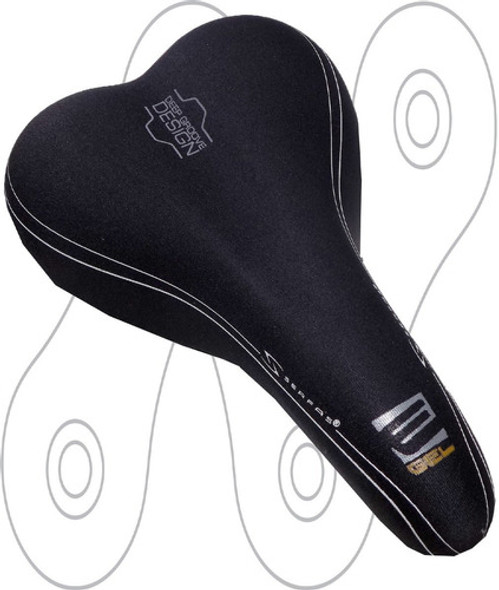 Serfas Asiento E-gel Hibrido Lycra®-nodari 0