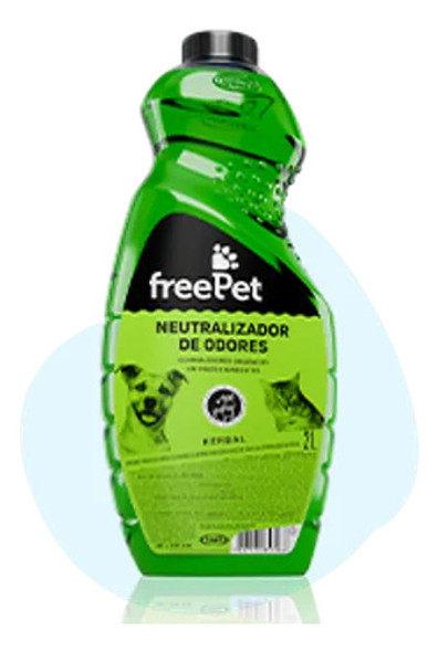 Free Pet Neutralizador De Odores Herbal 2lt - Start 0