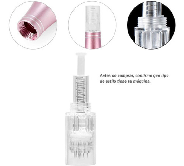 Repuesto De Cabezales Cartucho 12 Agujas Dermapen Nuevos 1