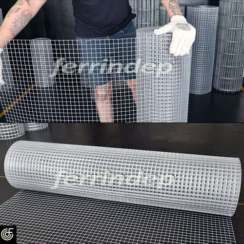 Tejido Metal Electrosoldado 15x15mm 1 X 10mts Malla Alambre 1