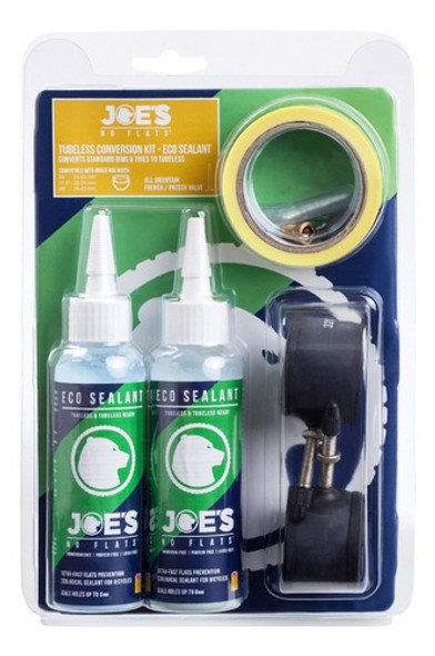 Kit De Conversion A Tubeless Joe's Eco (19-25mm Cinta) 0 Kit De Conversion A Tubeless Joe's Eco (19-25mm Cinta) 0