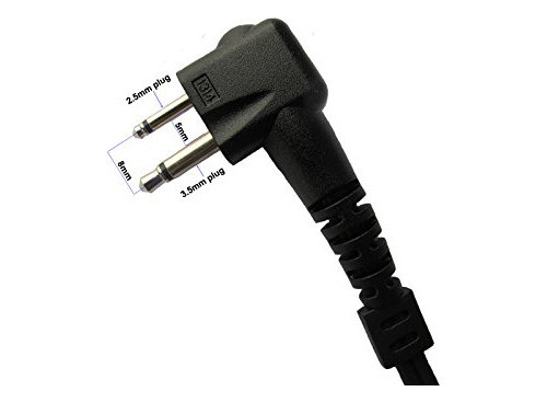 Auricular Para Radio Motorola Cp200 Cp200d Pr400 Gp88 Gp300 1