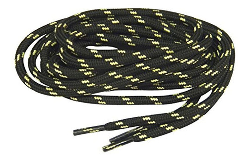Greatlaces Black Wyellow Kevlar Protoughtm Cordones De Bota 0