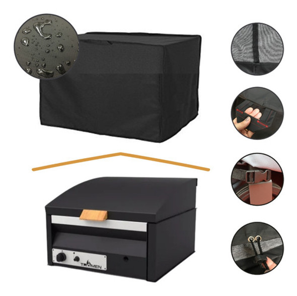 Funda Cubre Parrilla Tromen Angus E360 Mesada - Impermeable 0