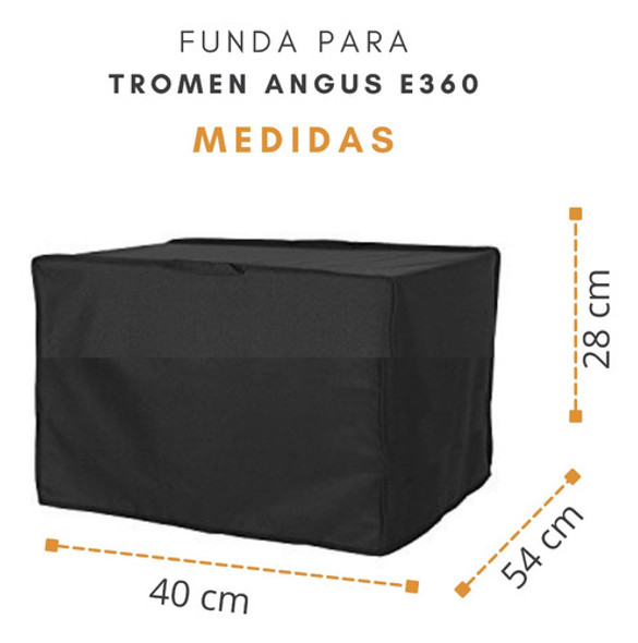 Funda Cubre Parrilla Tromen Angus E360 Mesada - Impermeable 1