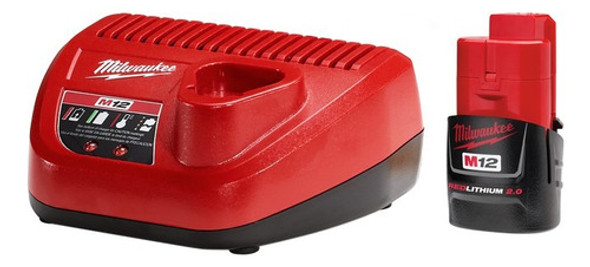Kit Cargador + Batería 12v Milwaukee 0
