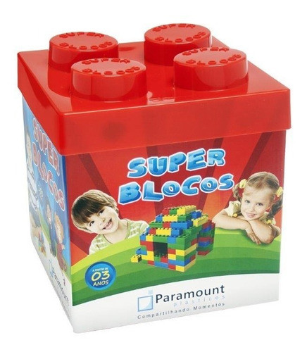 Super Blocos Para Montar 150 Pçs Paramount 0