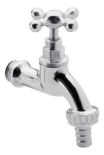 Canilla Manguera Fv 0436.01 Cruz 13 Mm Cromo 0