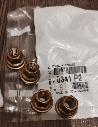 Kit 5 Tuercas Multiple Escape Peugeot 207 208 308 1.6 Thp 1