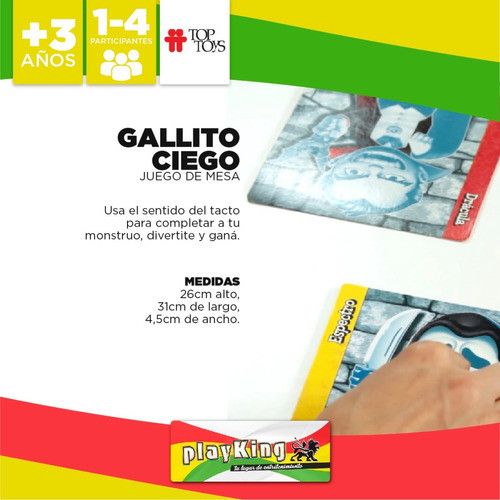 Gallito Ciego Juego De Mesa Top Toys Playking 1