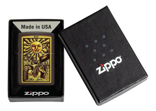 Encendedor Zippo Modelo 48452 Tarot Card Design Garantia 1