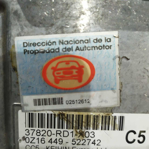 Ecu - Computadora Honda City 2011 1