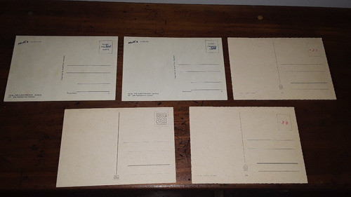 Lote De 5 Postales Antiguas De Alemania 1