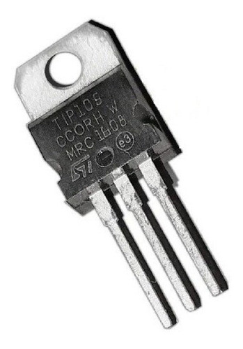 Transistor Pnp Tip 105 K Darlington To-220 - Original 10pç 1