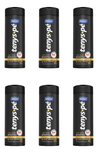 Talco Pes Tenys Pe Baruel Po 100g Sport Edition-kit C/6un 0