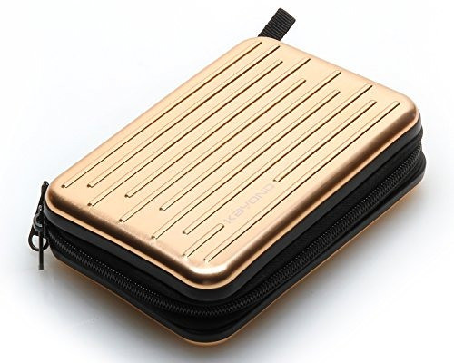 Kayond Anti-choque De Aluminio De Plata Llevar Bolsa De Viaj 1